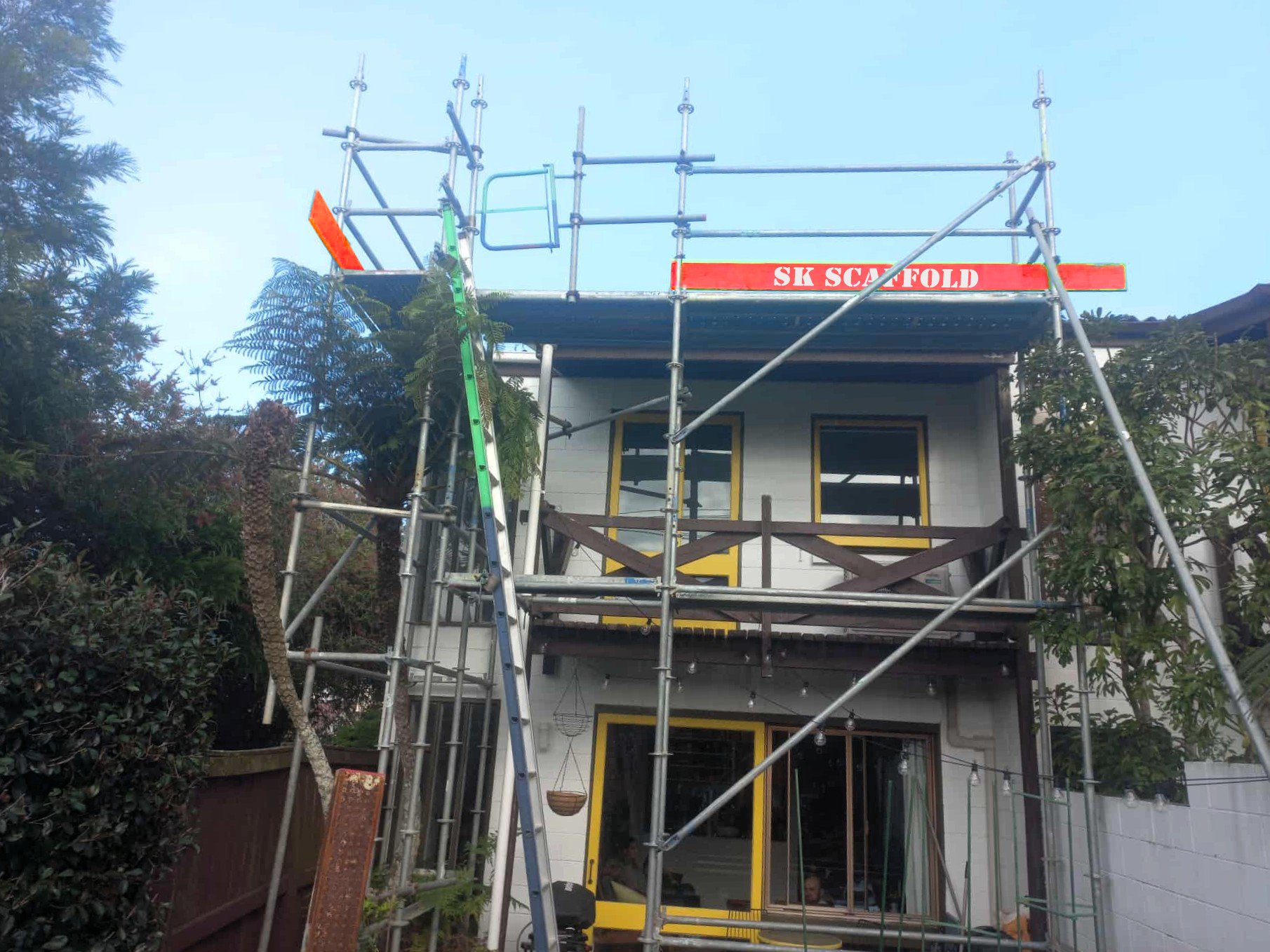 Elevated and Protected: Scaffolding Wrapped Up in Sandringham